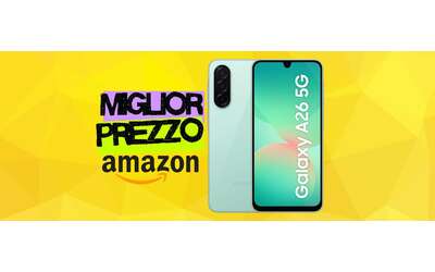 Samsung Galaxy A26 5G al prezzo più basso su Amazon, solo 199€