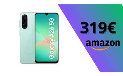 Samsung Galaxy A26 5G in offerta a 319€: un mid-range con i super poteri
