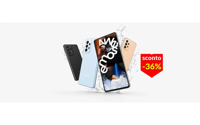 Samsung Galaxy A53 è ancora un best buy: spendi poco ed hai tanto (-36%)