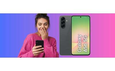 Samsung Galaxy A56 5G da 256GB con codice segreto eBay a 195€ in meno
