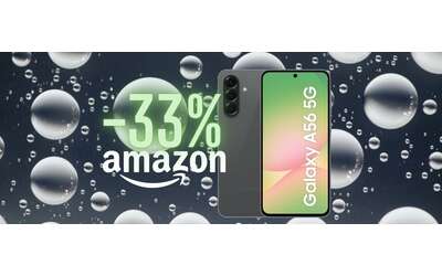Samsung Galaxy A56 5G vince la sfida del migliore medio gamma (-33%)