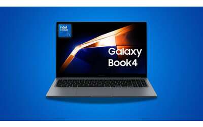 Samsung Galaxy Book4: potenza ed eleganza in fortissimo sconto (Amazon)