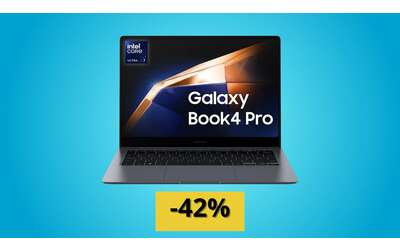 Samsung Galaxy Book4 Pro: potenza e design con il 42% di sconto