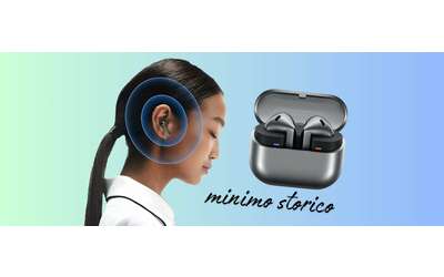 Samsung Galaxy Buds3: cancellazione del rumore e batteria enorme oggi al 43%