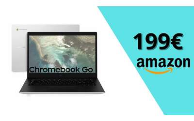 Samsung Galaxy Chromebook Go in offerta: oggi è tuo a meno di 200€