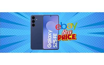 Samsung Galaxy S25 FE da 256GB scontatissimo su eBay e pagabile a rate