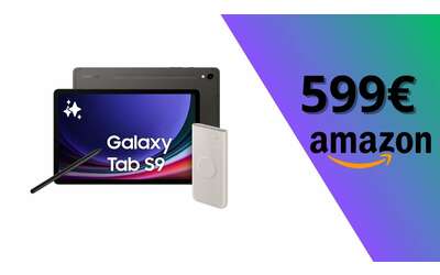 Samsung Galaxy Tab S9, offerta imbattibile: il prezzo crolla sotto i 600€ (Amazon)