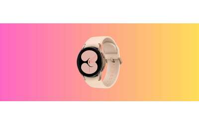 Samsung Galaxy Watch 4: l’esclusiva colorazione Pink Gold è in offerta da Unieuro