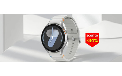 Samsung Galaxy Watch 7 crolla a 229€: battito, sonno e benessere sotto controllo