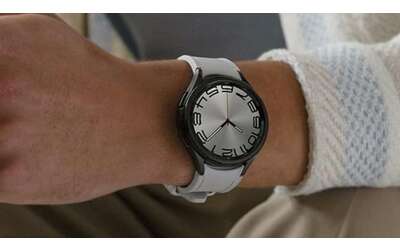 Samsung Galaxy Watch6 Classic, sconto del 45%: lo paghi meno di 250€