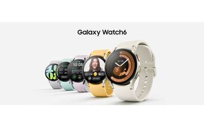 Samsung Galaxy Watch6 LTE: lo sconto del 46% di Amazon lo porta al MINIMO STORICO