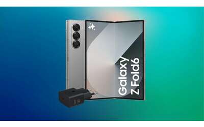 Samsung Galaxy Z Fold6: su Amazon risparmi 250€ al momento del checkout