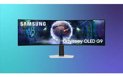 Samsung Odyssey OLED G9 da 49 pollici, occasione bomba: su Amazon risparmi 450€