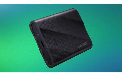 Samsung T9 4TB in offerta shock: l’ssd esterno ultraveloce con sconto 36%