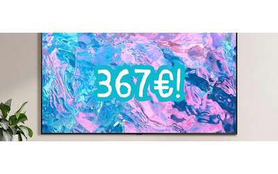 Samsung TV 4K 50″ a PREZZO RIDICOLO su MediaWorld (367€)