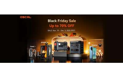 Sblocca le migliori offerte Oscal fino al 70 durante il Black Friday