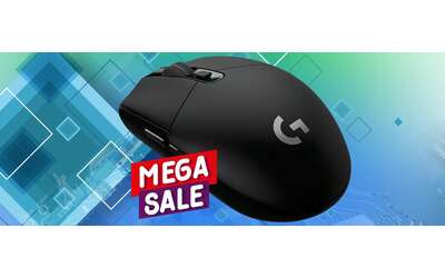 Sensore 12K HERO e 6 pulsanti programmabili Logitech G305 LIGHTSPEED super