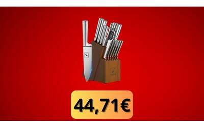 Set di coltelli professionali Imarku, follia Amazon: da 99 a soli 44,71€ con il coupon
