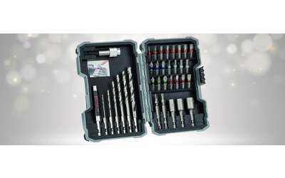 Set di punte e bit di avvitamento Bosch da 35 pezzi in maxi sconto (-43%)