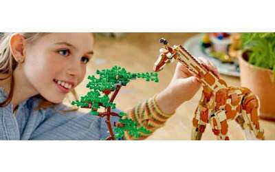 Set LEGO 3-in-1 Animali del Safari: ottimo sconto per una super idea regalo