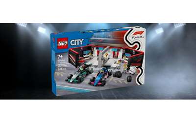 Set LEGO City Garage F1: occhio allo sconto Amazon (-19%)