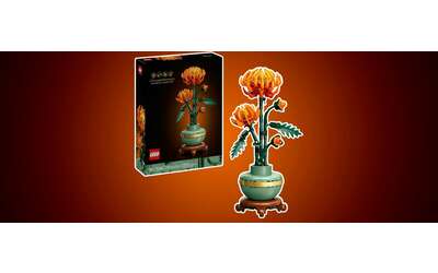 Set LEGO Crisantemo in offerta: idea regalo elegante per San Valentino