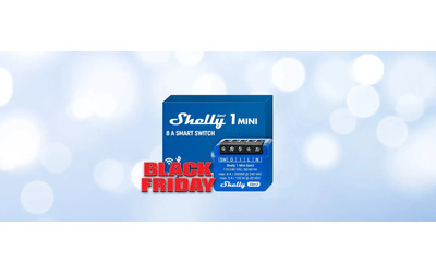 Shelly 1 Mini Gen3 il rel intelligente a prezzo ancora pi basso con il Black Friday Amazon