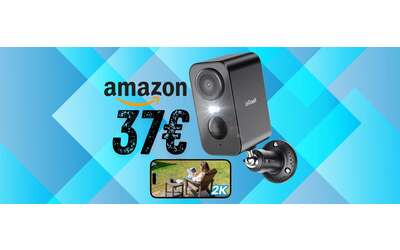 Sicurezza in tutta la casa con questa videocamera WiFi a soli 37€