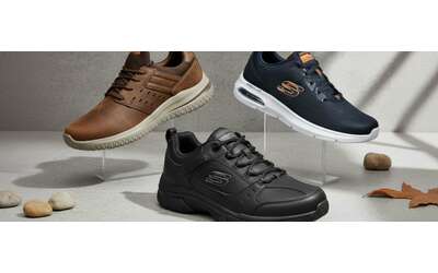 Skechers da 39€ su Amazon: promo da SVENDITA TOTALE sui modelli più belli