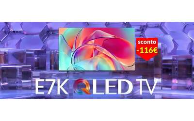 Smart TV 4K Hisense: 65 pollici di puro spettacolo, ora in offerta (-116€)