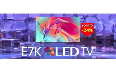 Smart TV 4K Hisense da 65”: minimo storico durante il Black Friday (-170€)
