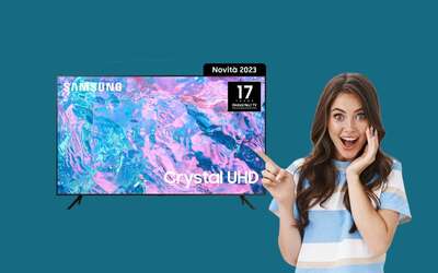 Smart TV Crystal UHD Samsung 4K da 55″: MEGA sconto del 33%