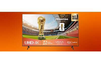 Smart TV Hisense 55″ 4K a 305,90€ (-32%) con Dolby Vision, HDR10 e Game Mode Plus