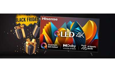 Smart TV Hisense da 43 QLED 4K a un prezzo fuori di testa con il Black Friday