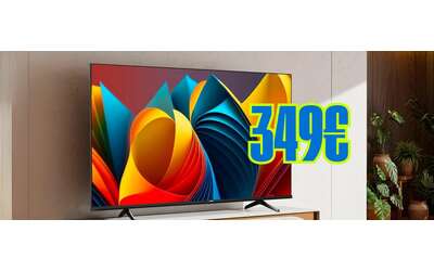 Smart TV Hisense da 50 pollici QLED 4K a soli 349€ pagabili in comode rate