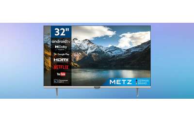 Smart TV Metz 32″ in ottimo sconto su Amazon: perfetta per camera da letto e cucina