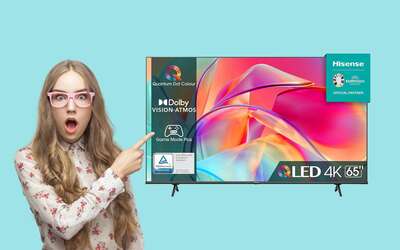 Smart TV QLED 4K Hisense da 65″: sconto TOP del 14% (-100€)
