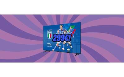 Smart TV TCL 55″ a soli 299€: quantità limitata al Black Friday