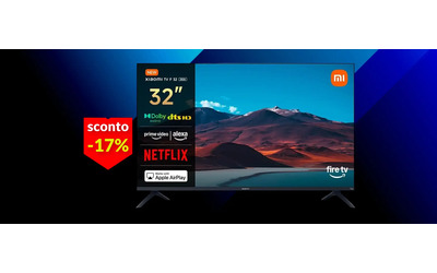 Smart TV Xiaomi a soli 149€, non manca nulla: Netflix, Alexa e sconto del 17%