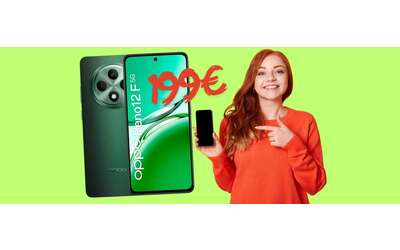 Smartphone economico e performante? OPPO Reno12F da 256GB (199€)