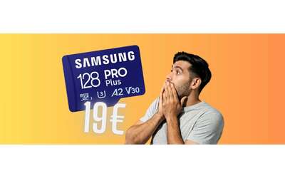 Smartphone o Tablet con memoria esaurita? Risolvi con la scheda microSD Samsung a 19€