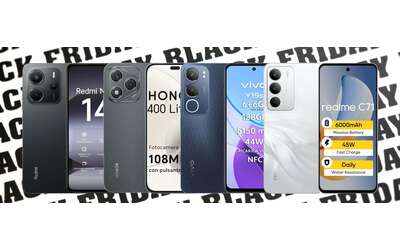 Smartphone PAZZESCHI a meno di 200 le occasioni WOW del Black Friday Amazon