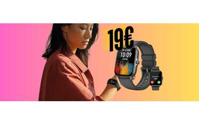 Smartwatch con cui puoi effettuare chiamate a soli 19€? Su Amazon esiste
