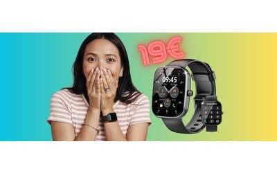 Smartwatch con microfono per rispondere alle chiamate tuo a soli 19€