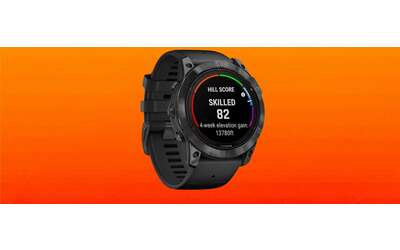 Smartwatch Garmin con RICARICA SOLARE: sconto pazzesco di 221 euro su Amazon