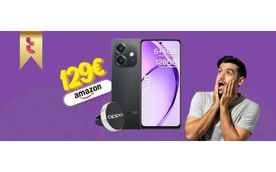 Soli 130€ per OPPO A40 ma è lo smartphone che ti soddisfa (su Amazon)