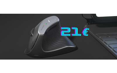Solo 21€ su Amazon per questo mouse wireless verticale super ergonomico