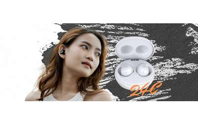 Solo 24€ per gli auricolari wireless JVC dal suono potente e autonomia enorme
