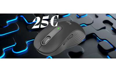 Solo 25 su Amazon per il meraviglioso mouse wireless Logitech Signature M650 L