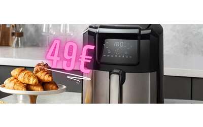 Solo 49€ per la friggitrice ad aria Hisense da 6,3L e fai un upgrade in cucina